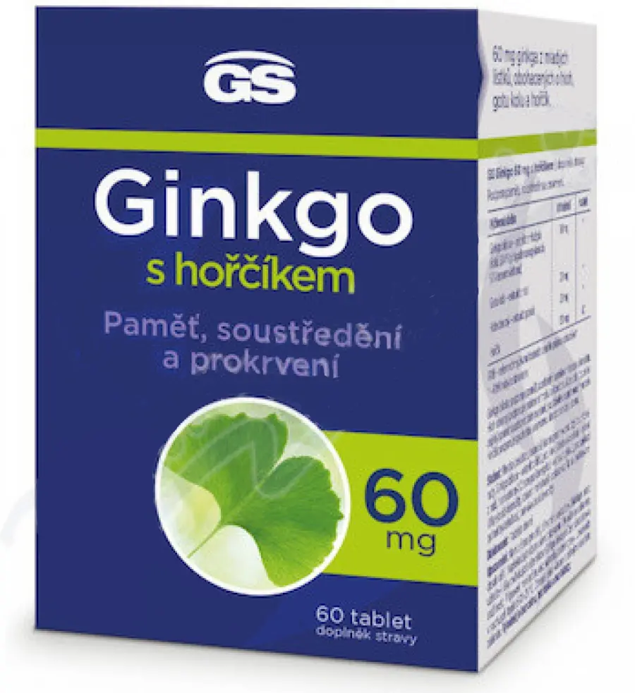 11211_GS GINKGO 60 MG S HORCIKEM 60 TABLET